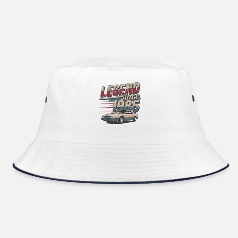 Legende seit 1985 Oldtimer Retro Style Bucket Hat
