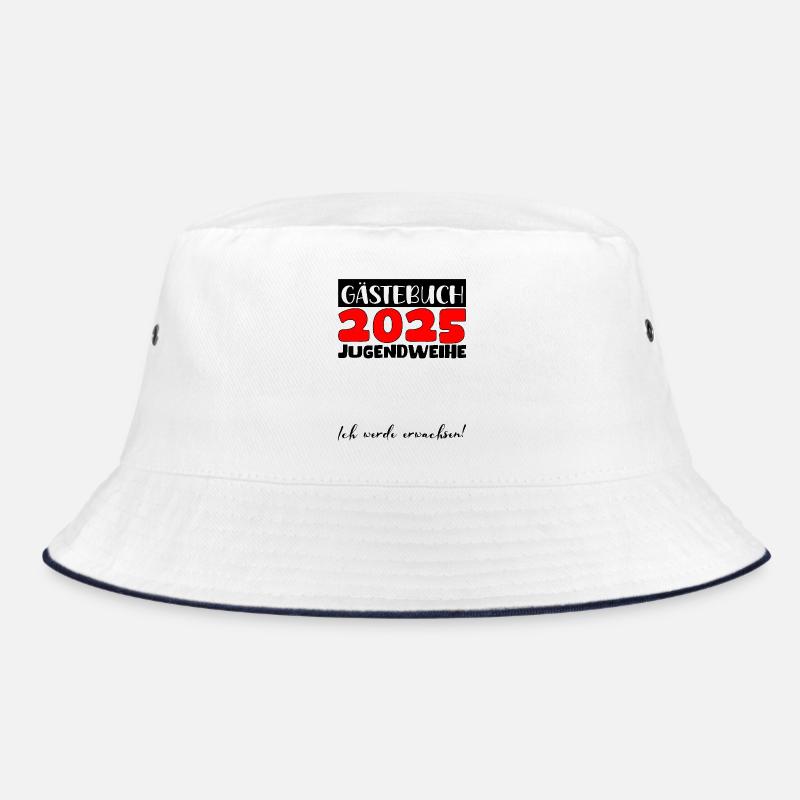 Jugendweihe 2025 Gästebuch Geschenk Mädchen Jungen Bucket Hat