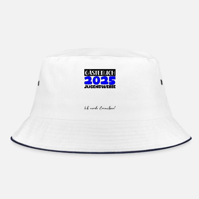 Jugendweihe 2025 Gästebuch Geschenk Mädchen Jungen Bucket Hat