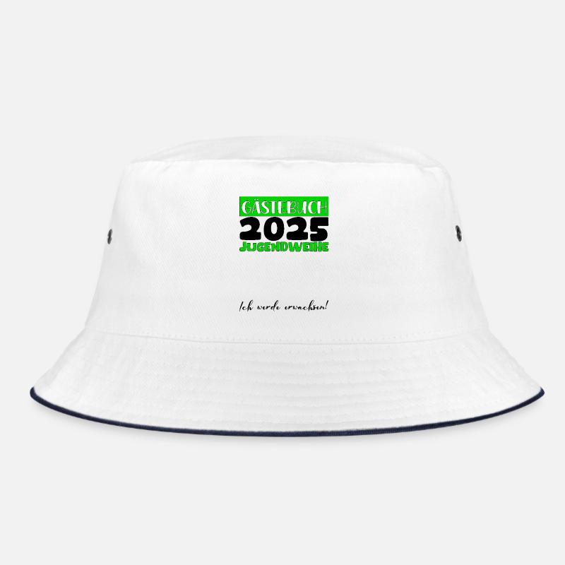 Jugendweihe 2025 Gästebuch Geschenk Mädchen Jungen Bucket Hat