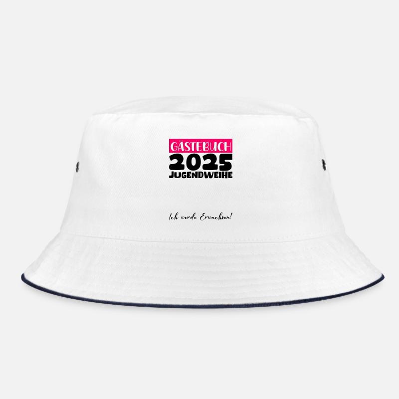 Jugendweihe 2025 Gästebuch Geschenk Mädchen Jungen Bucket Hat