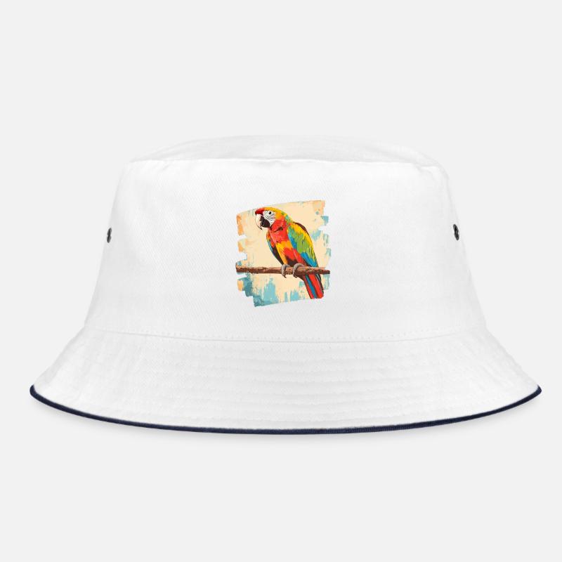 Parrot Retro Bucket Hat