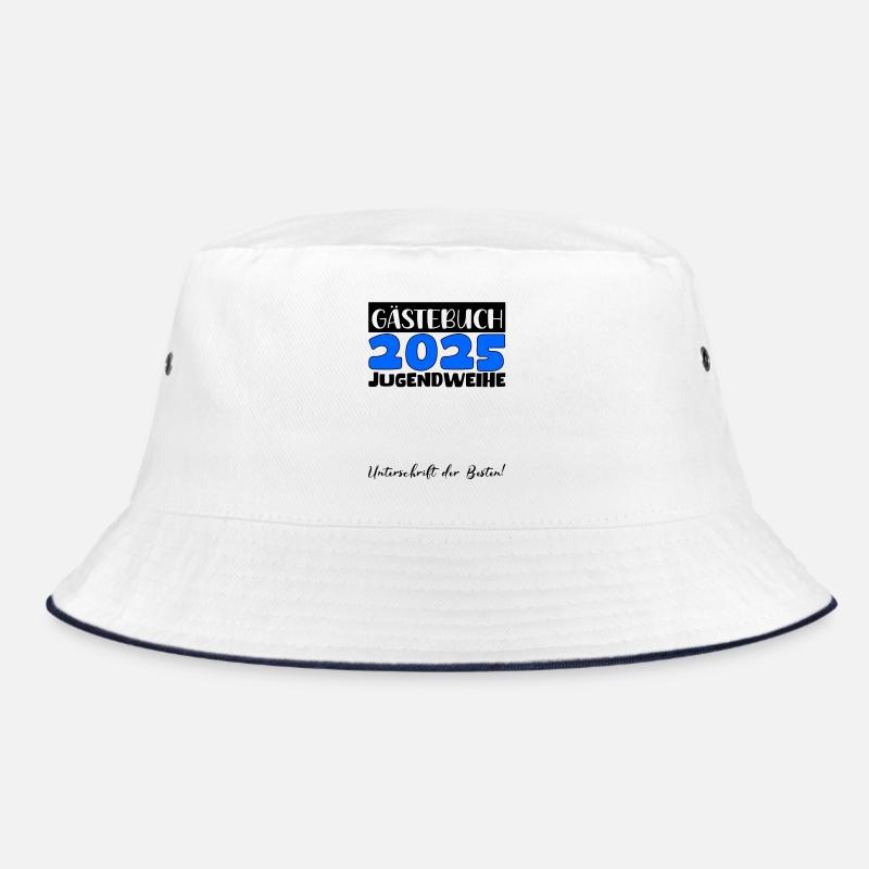 Jugendweihe 2025 Gästebuch Geschenk Mädchen Jungen Bucket Hat