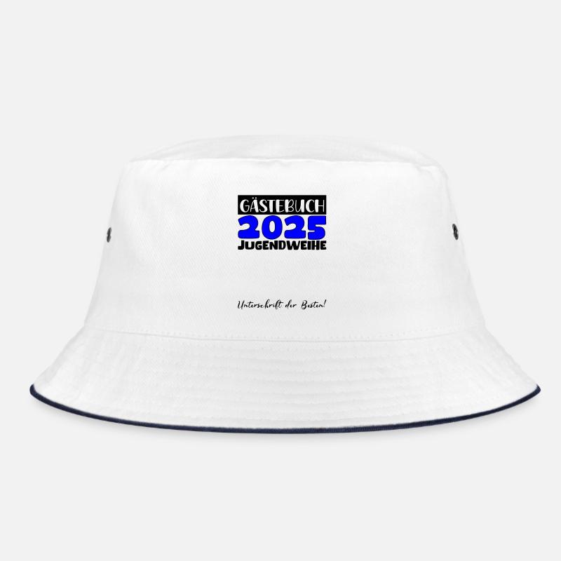 Jugendweihe 2025 Gästebuch Geschenk Mädchen Jungen Bucket Hat