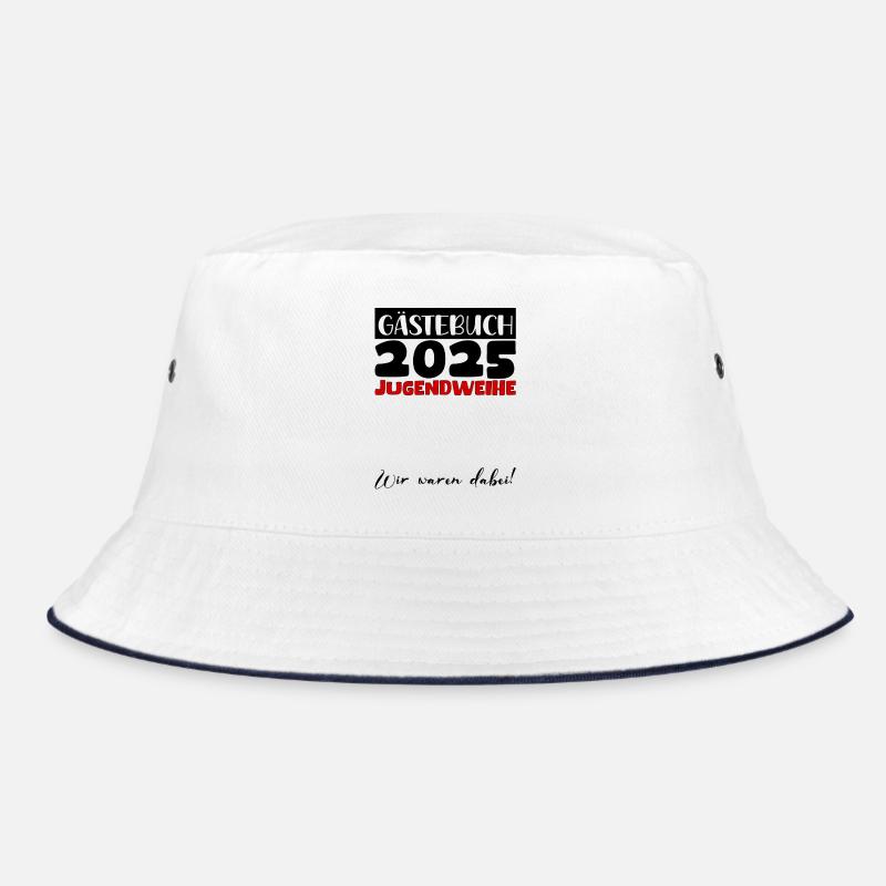 Jugendweihe 2025 Gästebuch Geschenk Mädchen Jungen Bucket Hat
