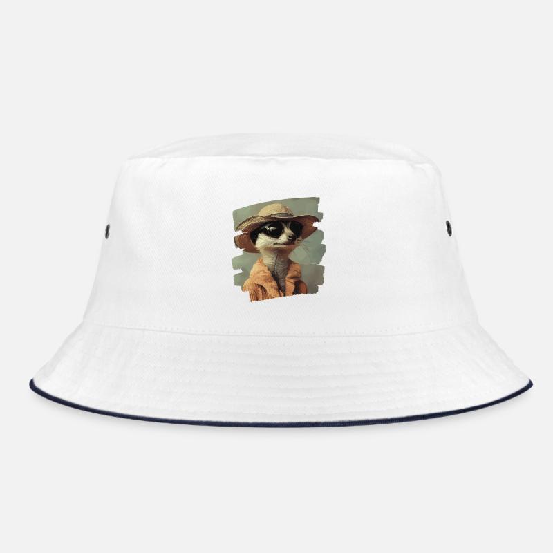 Erdmännchen Retro Bucket Hat