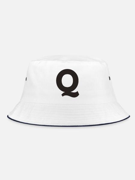 Q - Bob - blanc/marine - Devant
