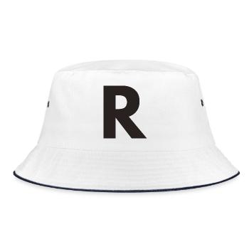 R - Bob - blanc/marine - Devant