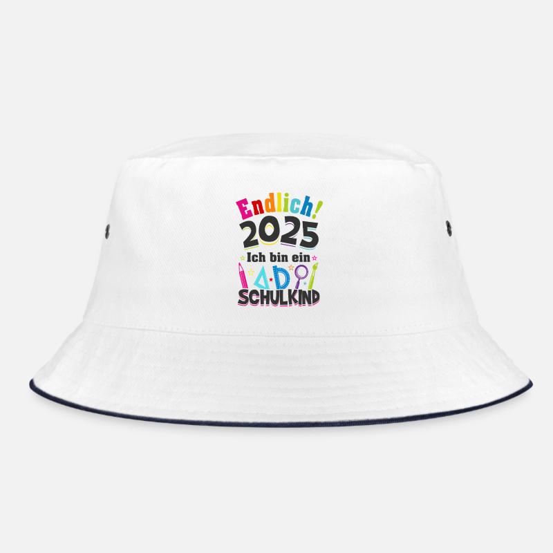 Schulkind 2025 Erstklässler Einschulung Geschenk Bucket Hat