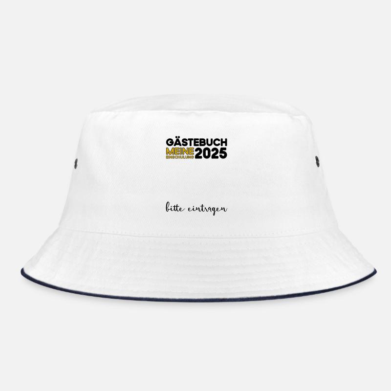 Gästebuch Einschulung 2025 Junge Mädchen Schulkind Bucket Hat