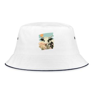 Éleveur de vaches - Bob - blanc/marine - Devant