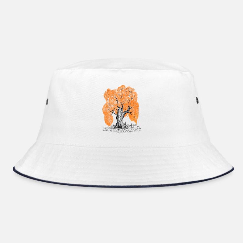 MJR - Orange Tree Bucket Hat