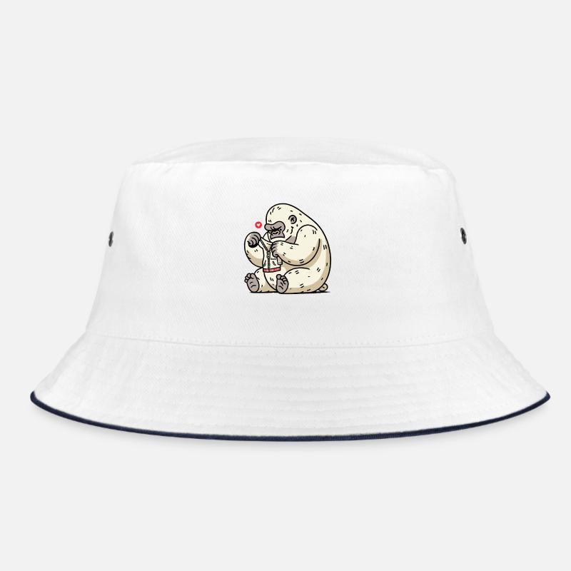 Drôle de gorille adore sa petite veste Bob