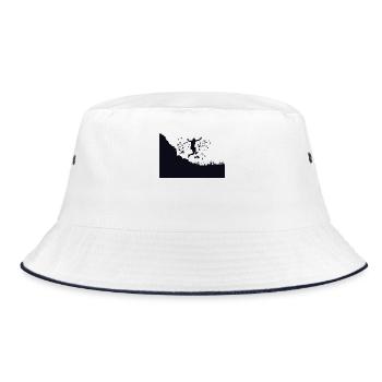 Trail Runner Cross Trail Mountain Runner - Bucket Hat - white/navy - Front