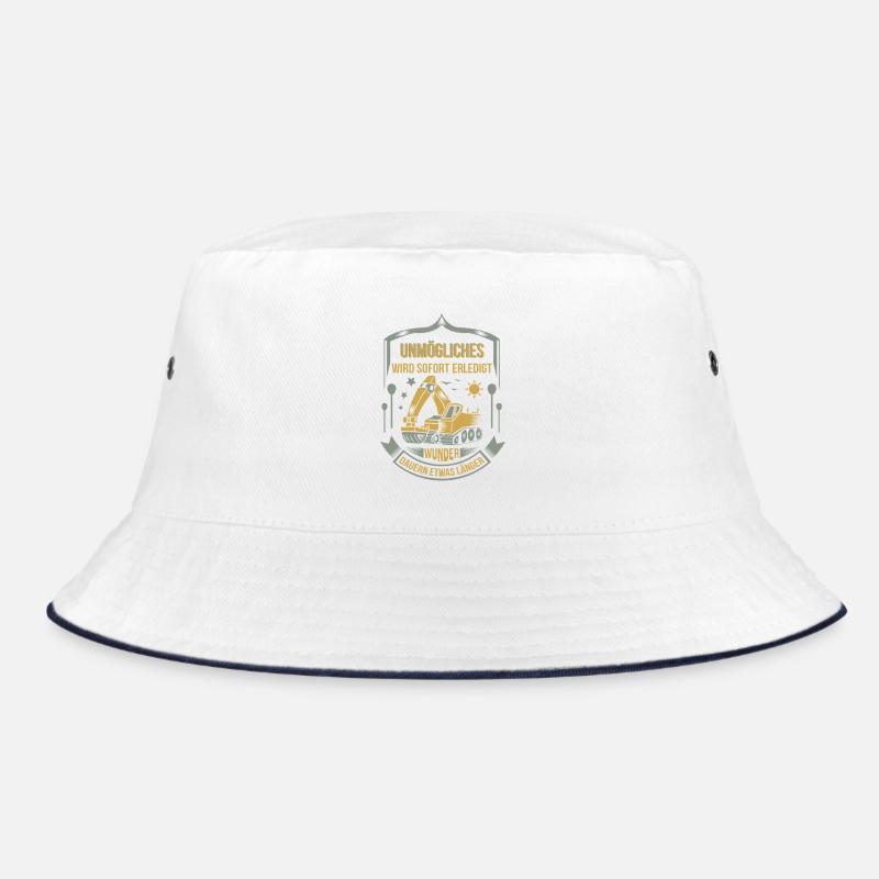 Baggerfahrer Unmögliches sofort erledigt Bucket Hat