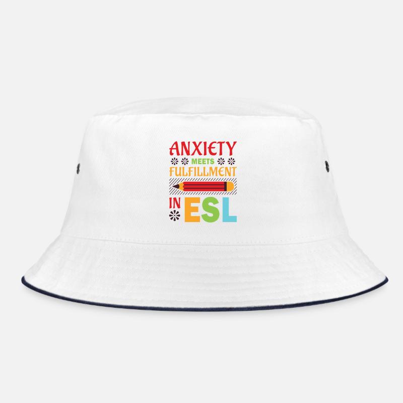 ESL-Lehrer ESL Unterricht Bucket Hat