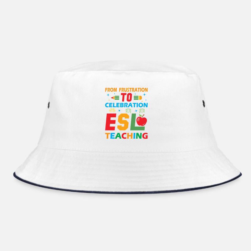 ESL-Lehrer ESL Unterricht Bucket Hat