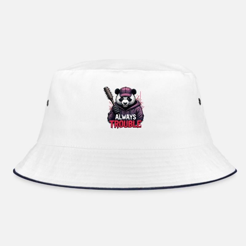 Gangster Panda Panda Panda Ours Pandas - Bob - blanc/marine