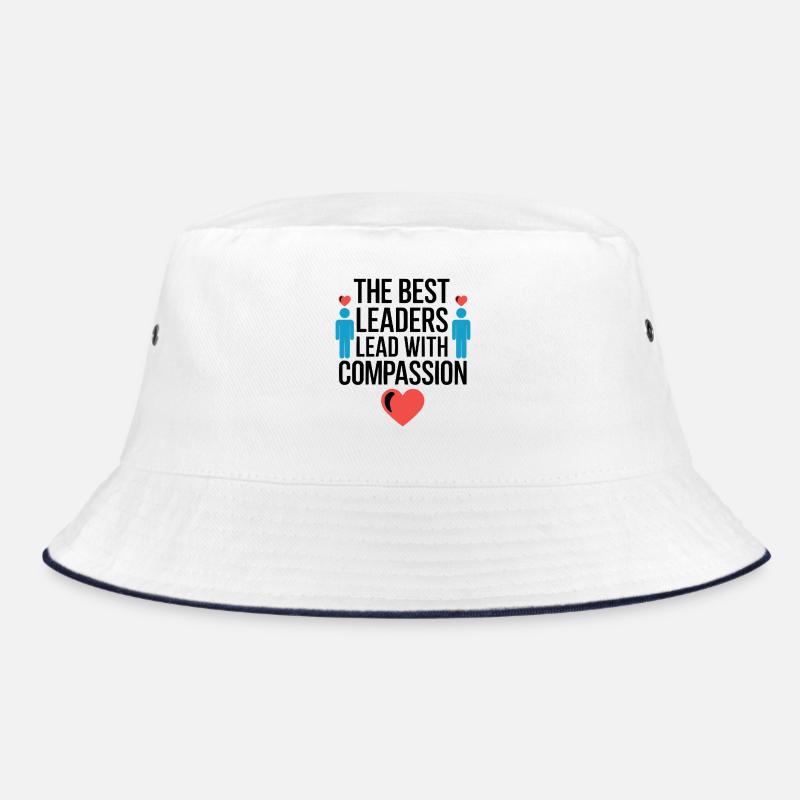 Compassion Humanity Motivational Empathy Kindness Bucket Hat