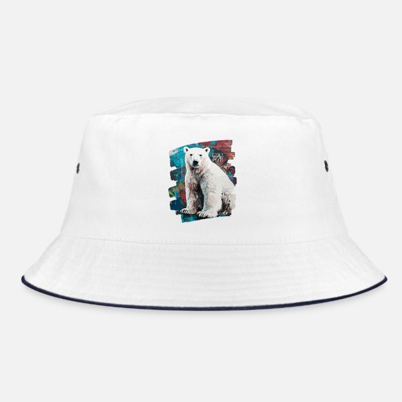 Eisbär Graffiti Sprayer Bucket Hat