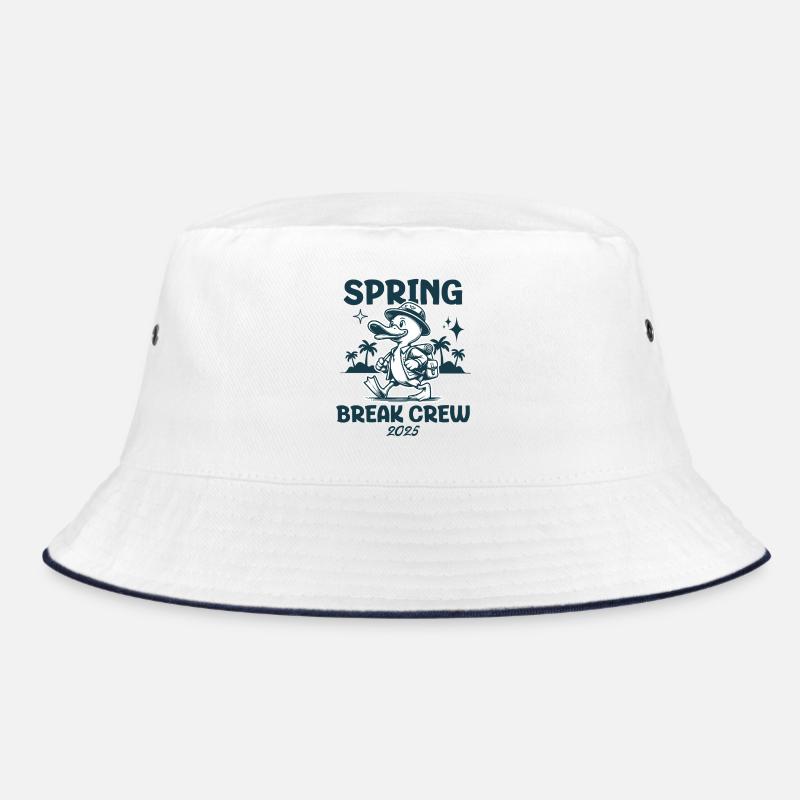 Spring Break Crew 2025 Plage Vacay Vibes Canard mignon Bob