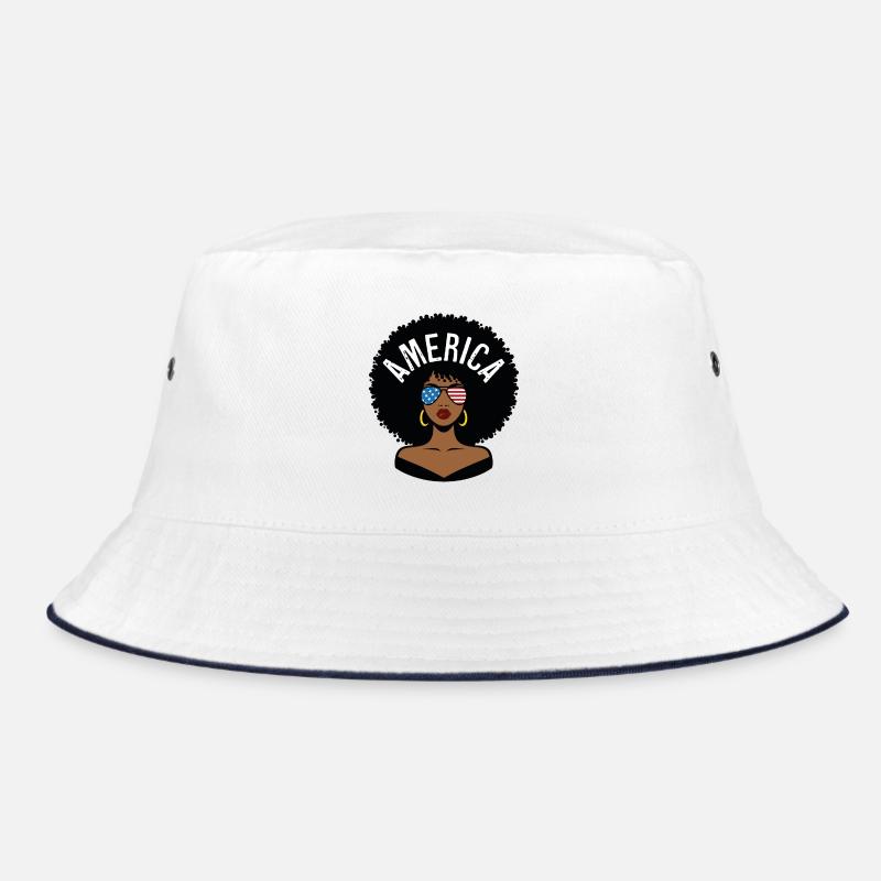America Afro Bucket Hat