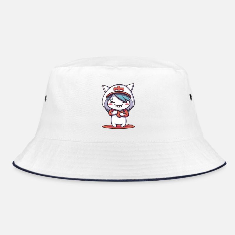 Süßes Wesen mit Herz – Liebevolles Design Bucket Hat