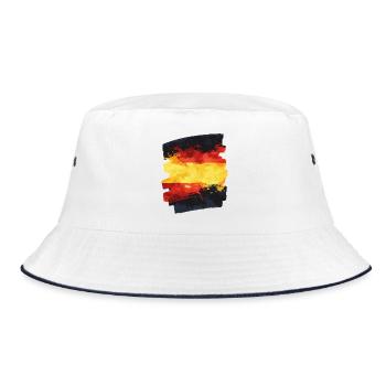 Drapeau espagnol Espagne - Bob - blanc/marine - Devant