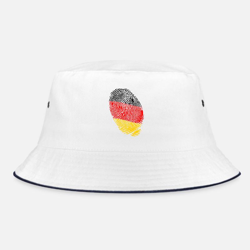 German flag fingerprints Bucket Hat