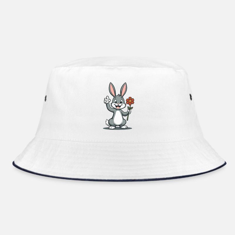Funny Easter Bunny Cute Bunny Easter Bucket Hat