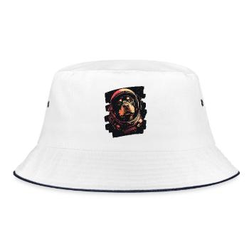 Rottweiler Astronaute - Bob - blanc/marine - Devant