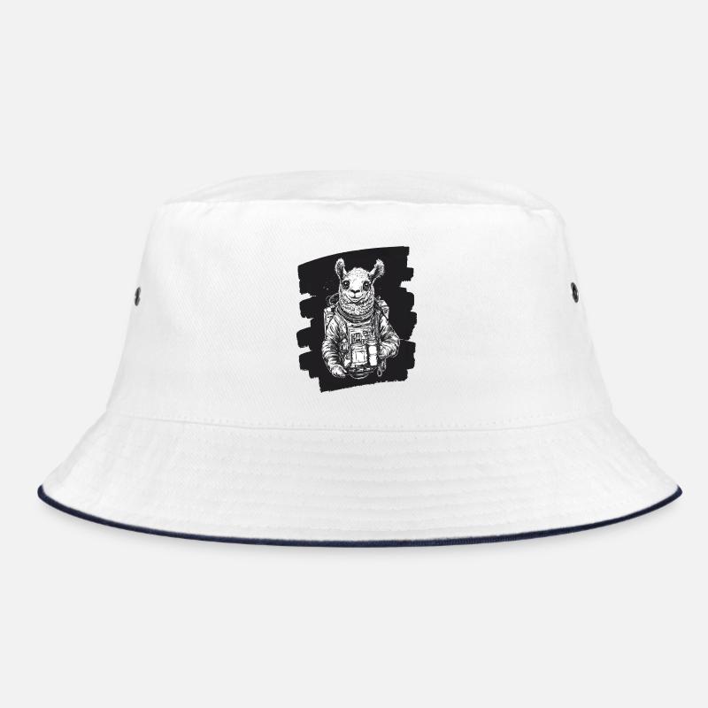 Lama Astronaut Bucket Hat