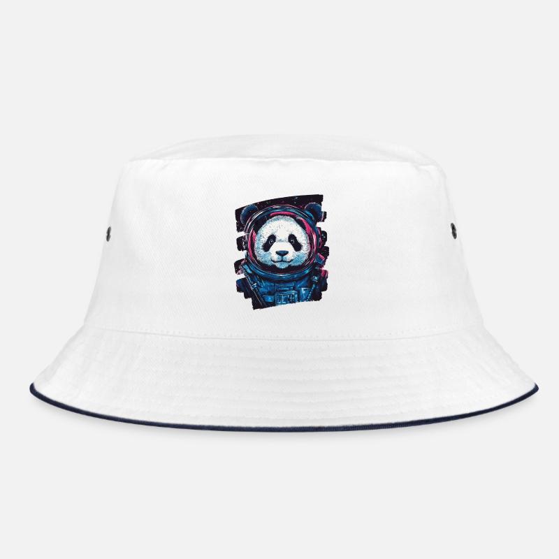 Panda Astronaut Bucket Hat
