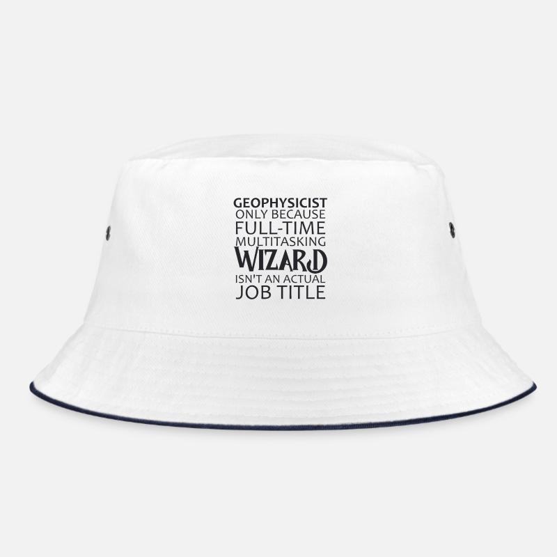Geophysicist Wizard Geophysics Bucket Hat