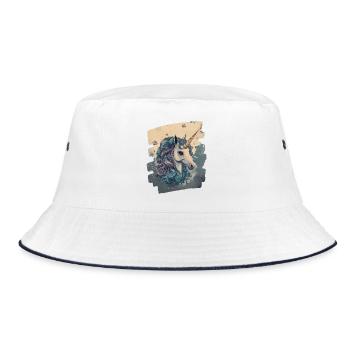 Licorne - Bob - blanc/marine - Devant