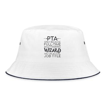 PTA Wizard Pharmacy - Bucket Hat - white/navy - Front