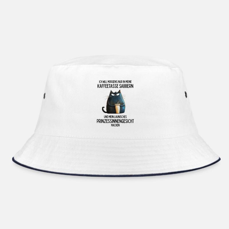 Launisches Prinzessinnengesicht am Morgen Bucket Hat