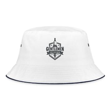 Gentlemen Start Your Engines Motorsport - Bucket Hat - white/navy - Front