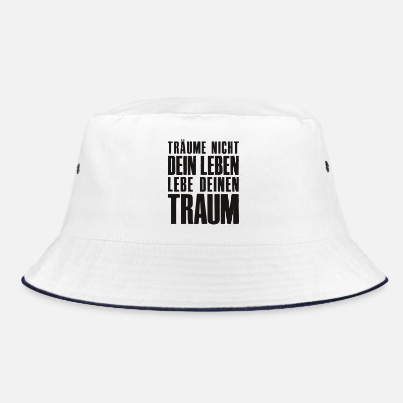 Träume nicht dein Leben - Unternehmer Startup Bucket Hat