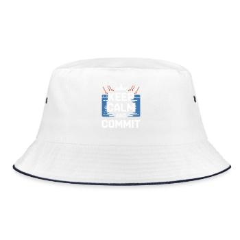 Coding Ninja Programmer Debugging Master - Bucket Hat - white/navy - Front