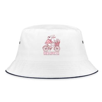Vélo lapin de Pâques rétro HOP AND DROP CO. - Bob - blanc/marine - Devant