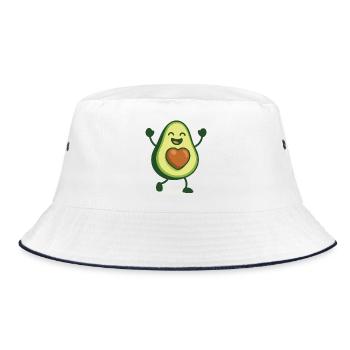 Avocat heureux - Bob - blanc/marine - Devant