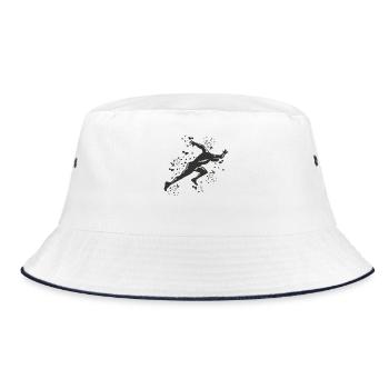 Sprinter Colorsplash Sprintender Sprint - Bucket Hat - white/navy - Front