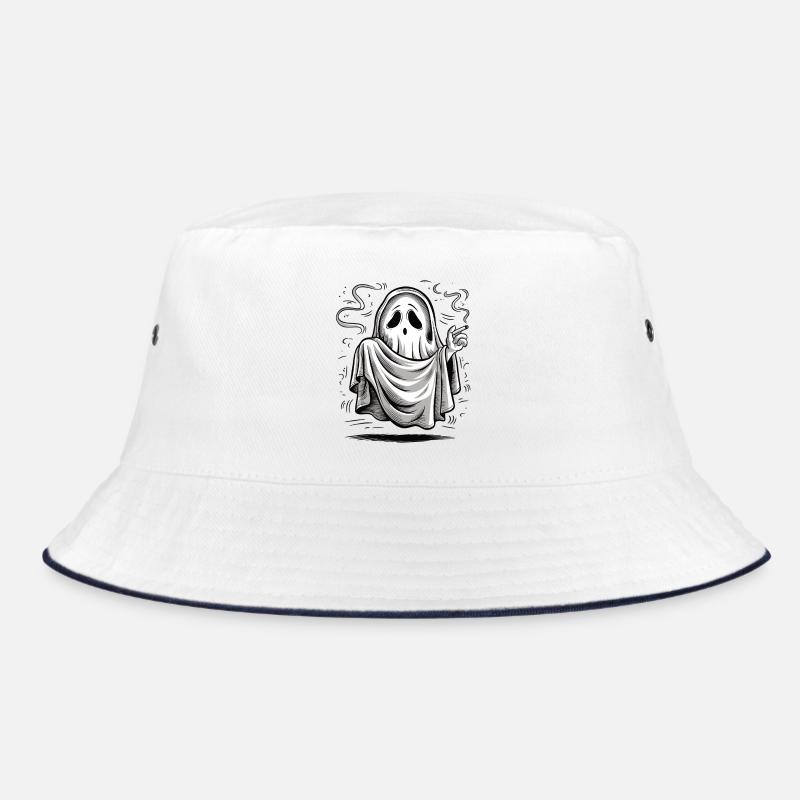 Geist mit schwarzem Humor - Rauchender Geist Bucket Hat