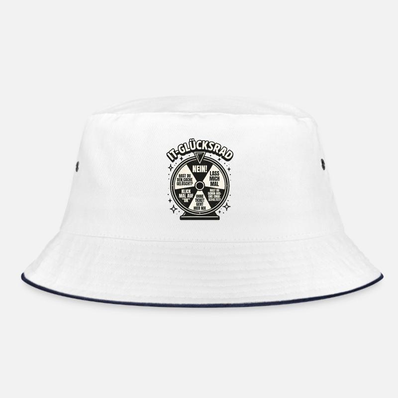 IT Support Glücksrad Service Desk IT Helpdesk Bucket Hat