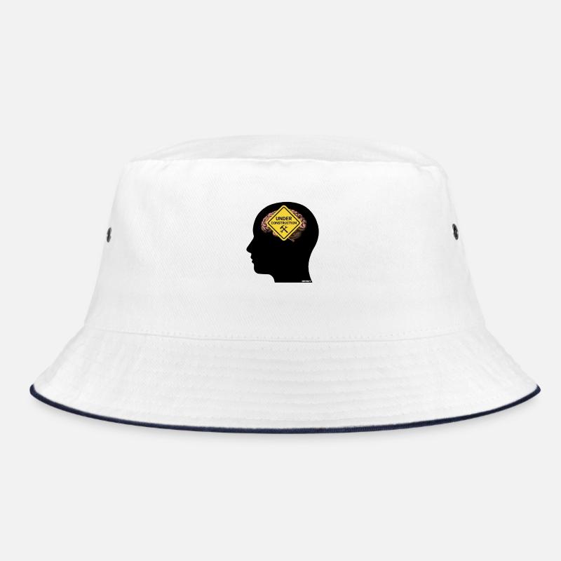 Mindful Construction Brain Tee Bucket Hat