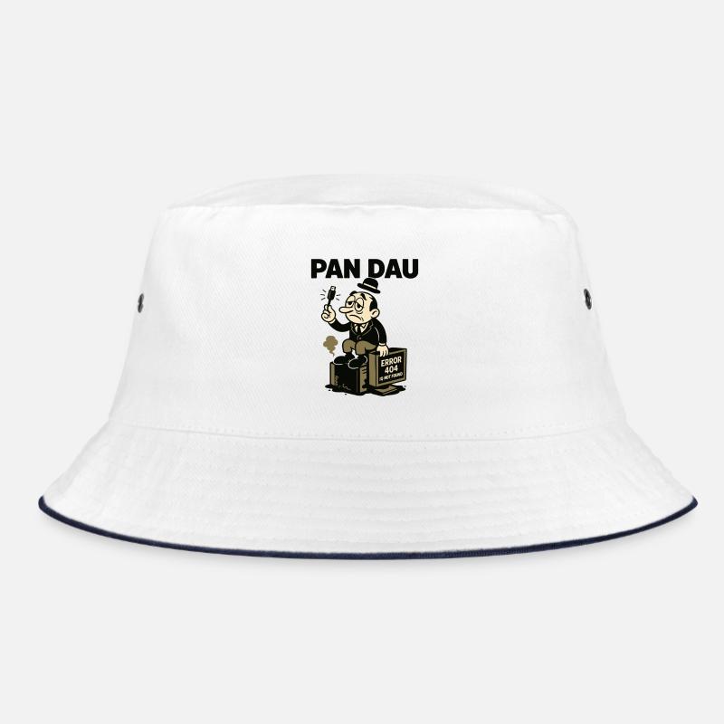 müder DAU mit usb und computer 404 Bucket Hat