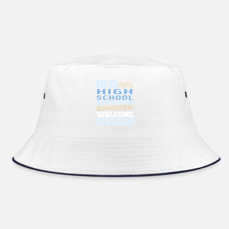 Funny College Transition Vibe Smarter Journey Bucket Hat