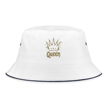 Couronne de reine Splash - Bob - blanc/marine - Devant