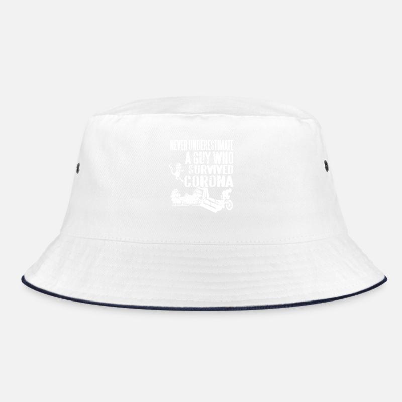 Never Underestimate a Guy Who Beat Lockdown Bucket Hat